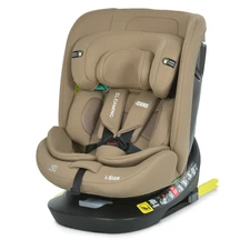 Детское автокресло El Camino i-Hold ME 1188 Natural Beige бежевое, i-SIZE R129, isofix